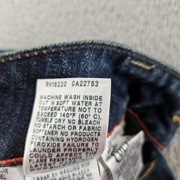 Bulwark FR Jeans Women 10 (33x33) Blue High Rise Straight Flame Resistant Curvy - Picture 5 of 16